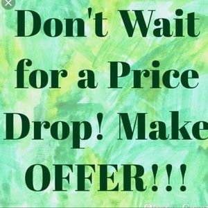 Interested in my stuff? Make an offer today!😊